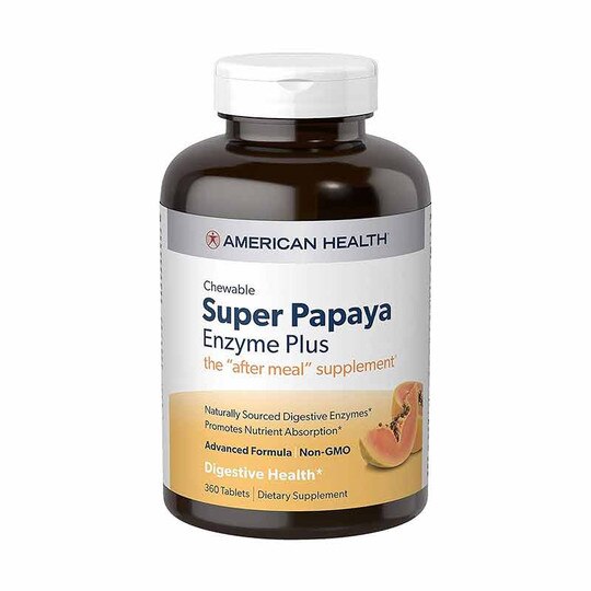 Chewable Super Papaya Enzyme Plus, AH